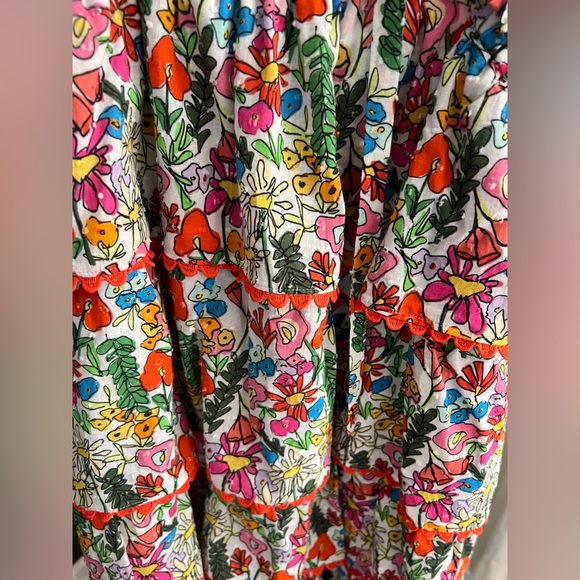 CROSBY by Mollie Burch Beckett Midi Dress in Giverny Floral Print Size Medium - Picture 5 of 7